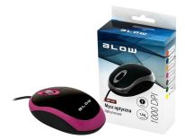 BLOW mysz optyczna MP-20 USB różowa