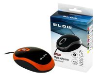 BLOW mysz optyczna MP-20 USB pomarańczowa