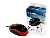 BLOW mysz optyczna MP-20 USB czerwona