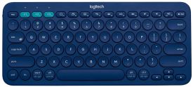 Logitech Klawiatura bezprzewodowa Logitech K380 niebieska