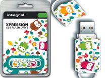 Integral pamięć USB Xpression 16GB USB 2.0 - Owls