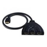 Techly Dwukierunkowy przełącznik HDMI 3/1 lub 1/3, 4K2K 3D