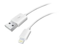 Trust Kabel USB USB - Lightning 1 m Biały 20347