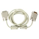 4World Kabel monitorowy DVI-D (18+1)- DVI-D (18+1) M/M 3m, SL ferryt - retail