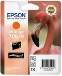 Epson tusz T0879 orange Retail Pack BLISTER (Stylus Photo R1900)