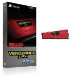 Corsair Vengeance LPX 2x8GB DDR4 2133MHz C13 Memory Kit - Red