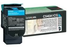 Lexmark Toner cyan , zwrotny , 1000 str. , C540/C543/C544/C546/X543/X544/X546/X5