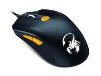 Genius myš GX GAMING Scorpion M8-610 laserová/ drátová/ 8200 dpi/ 6tlačítek/ USB/ černožlutá