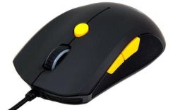 Genius myš GX GAMING Scorpion M6-600/ drátová/ 5000 dpi/ 6tlačítek/ USB/ černožlutá