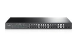 TP-Link T1500-28PCT PoE+24 port 10/100, 4-Port Gigabit Smart Switch (TL-SL2428P)