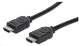 Manhattan Kabel monitorowy HDMI/HDMI M/M 1.4 Ethernet 7,5m czarny