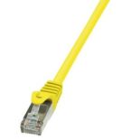 LogiLink Patchcord CAT 6 F/UTP EconLine 0,5m żółty