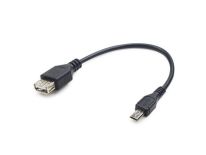 Gembird kabel USB 2.0 OTG AF -> USB micro BM, 15cm