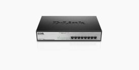 D-Link 8-Port Desktop Gigabit, 8 X PoE+ up to 30W, max. 140W