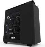 NZXT H440 watercooling suport: 120/140/280mm Side window, USB 3.0 x2, USB 2.0 x2, Mic x1, Spk x1, Black, ATX, Power supply included No