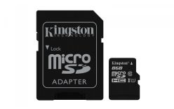 Kingston Karta pamięci microSD 8 GB Adapter