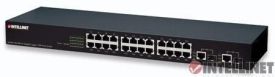 Intellinet switch 24x10/100 + 2xSFP Giga 19'' rack