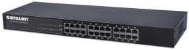 Intellinet Network Solutions Ethernet switch 24x 10/100 Mb/s RJ45 rack 19'' metal czarny