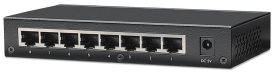 Intellinet Network Solutions Gigabit switch 8x 10/100/1000 Mb/s RJ45 desktop metal czarny