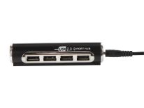 Tracer hub USB2.0 H6 4 porty z zasilaczem