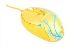 ModeCom przewodowa mysz optyczna M2ART Yellow