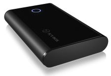 RaidSonic Technology IcyBox Obudowa Zewnętrzna 3,5'' HDD SATA I/II/III, USB 3.0, Czarna