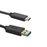 Qoltec Kabel USB 3.1 typ C męski , USB 3.0 A męski , 1m