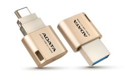 A-Data Adata pamięć USB DashDrive UC350, USB Type-C 64GB, USB 3.0, Gold