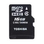 Toshiba Karta Pamięci Micro SDHC 16GB Class 4