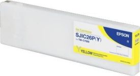 Epson Tusz SJIC26P yellow , 295,2 ml , ColorWorks C7500 Series