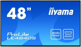 iiyama 48'' LE4840S-B1 SVA DVI/HDMI/USB Player/2x10W