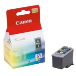 Canon głowica CL51 color BLISTER (21ml, iP2200/6210/6220/MP150/170)