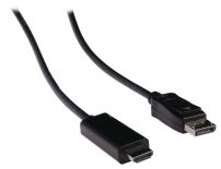 Valueline DisplayPort- HDMI kabel DisplayPort męski- HDMI 2.00 m bl