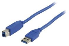 Valueline USB 3.0 kabel USB A męski- USB B męski 2.00 m