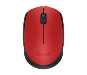 Logitech Wireless Mouse M171, Czerwona