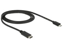 DeLOCK Kabel USB Type-C 2.0 (M) -> USB 2.0 typu Micro-B (M) 1m czarny