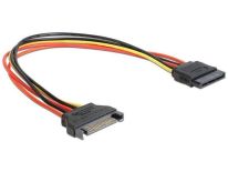 Gembird przedłużacz kabel SATA 15 pin męski > SATA 15 pin żeński 30cm