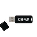 Integral pamięć USB 32GB Black, USB 3.0 with removable cap