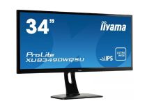 iiyama Monitor XUB3490WQSU-B1 34inch, AH-IPS, UWQHD, HDMI/DP/USB, głośniki