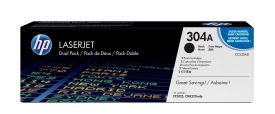 HP Toner HP 304A black dual pack , 2x3500str , Color LaserJet CP2025/CM2320