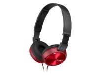 Sony Słuchawki z mikrofonem Sony MDR-ZX310AP czarno-czerwone