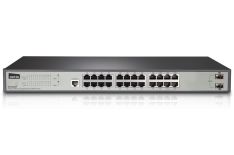 Netis Switch Rack 19'' 24-port 1GB 2x SFP, zarządzany SNMP ST3326GF