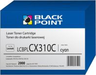 Black Point Toner Black Point LCBPLCX310C , cyan , 2000 str. , Lexmark , 80C2SC0