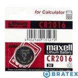 bateria litowa Maxell CR2016