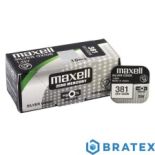 bateria srebrowa mini Maxell 381 / 391 / SR 1120 SW / G8