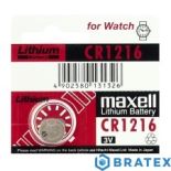 Bateria litowa Maxell CR1216