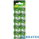 10 x bateria alkaliczna mini GP A76 / G13 / AG13 / L1154 / LR44 / 157 / V13GA / RW82