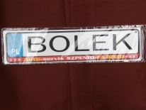 BOLEK - TABLICZKA