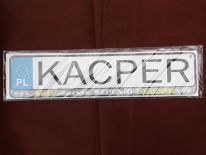 KACPER - TABLICZKA