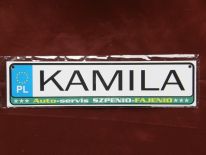 KAMILA - TABLICZKA